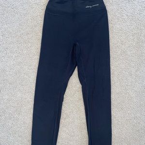 Gymshark Whitney High Rise Leggings - Black Medium